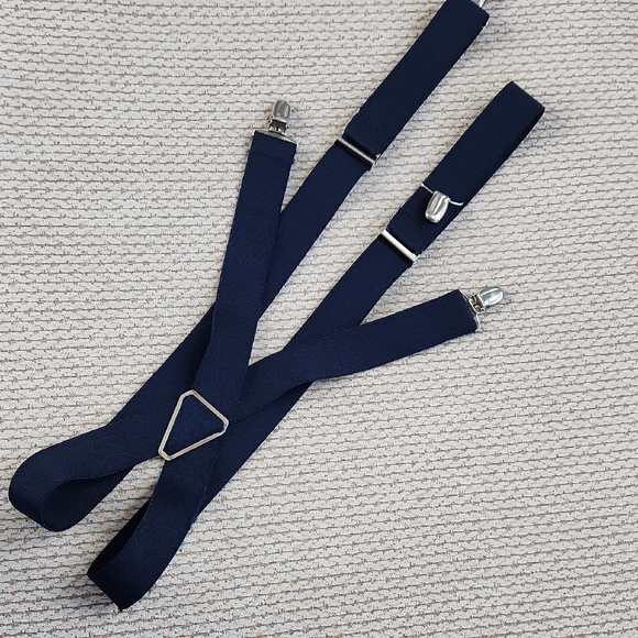 Navy Suspenders - Picture 1 of 1